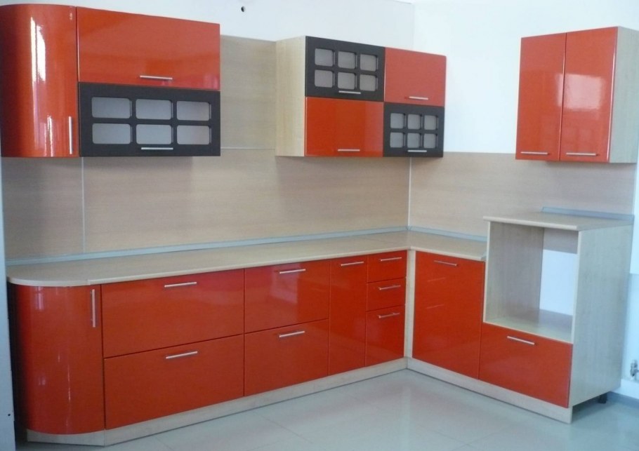 Кухня "Валерия-м страйп" черная