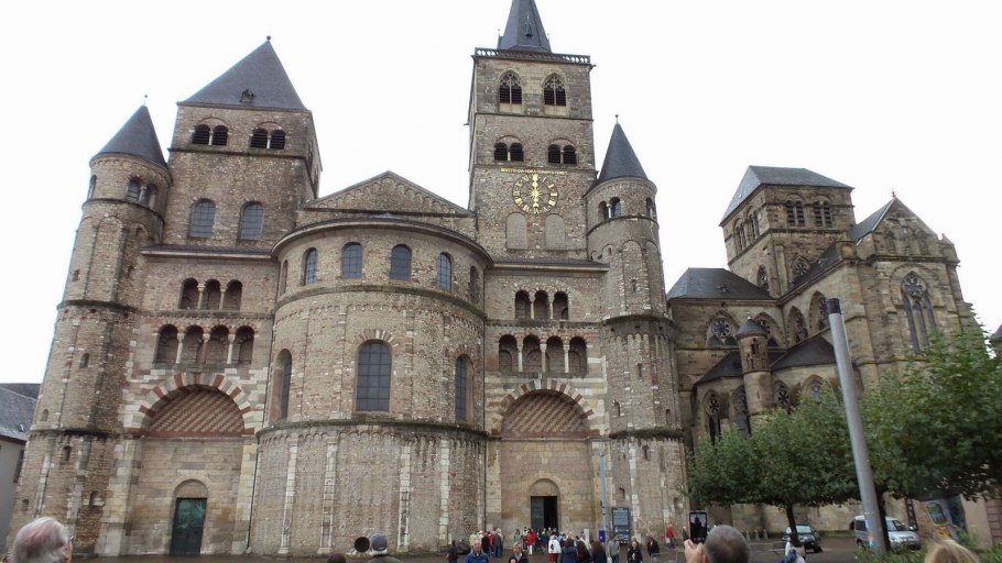 Собор в Трире Германия стиль