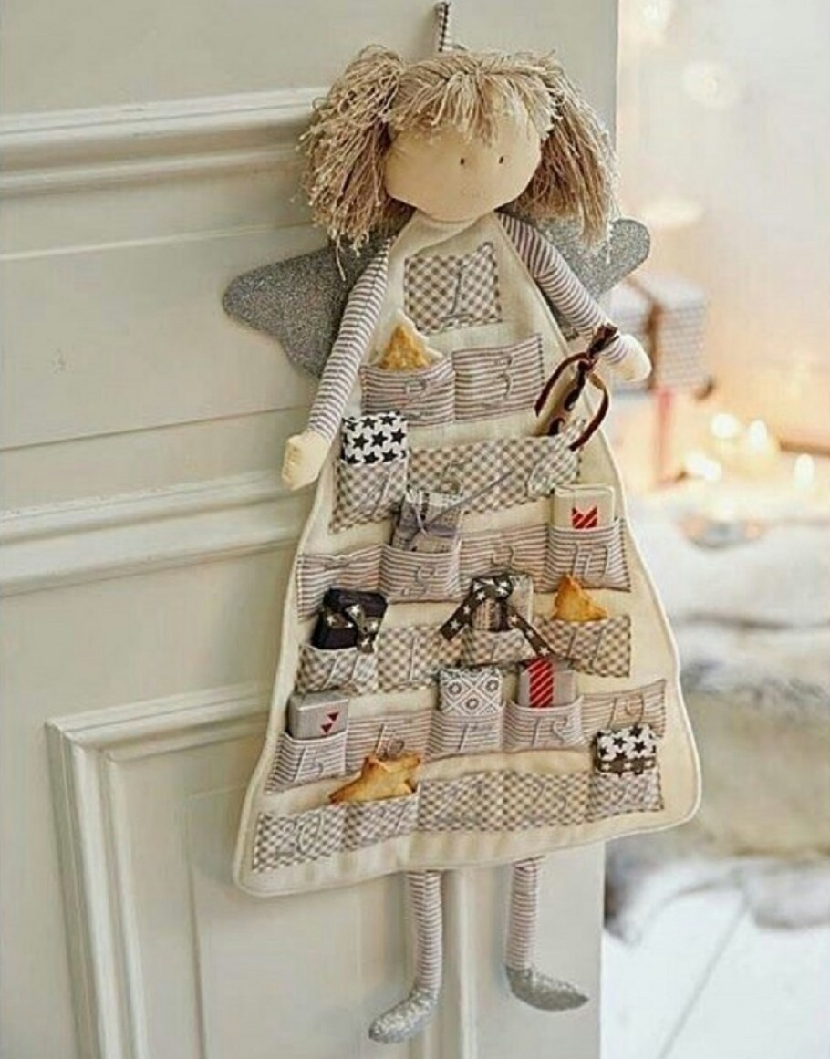 Кукла органайзер для рукоделия