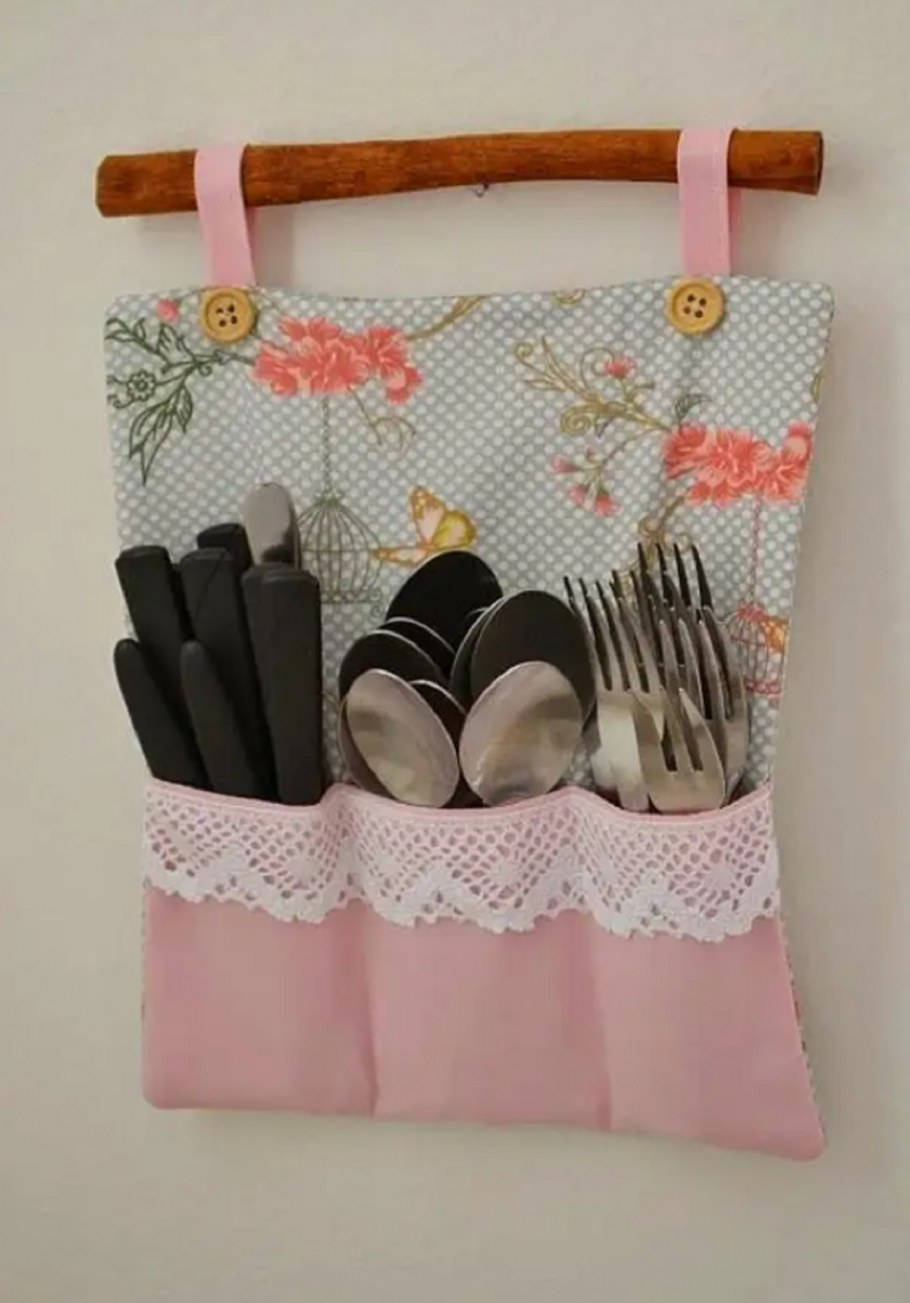 Органайзер для кухни из ткани