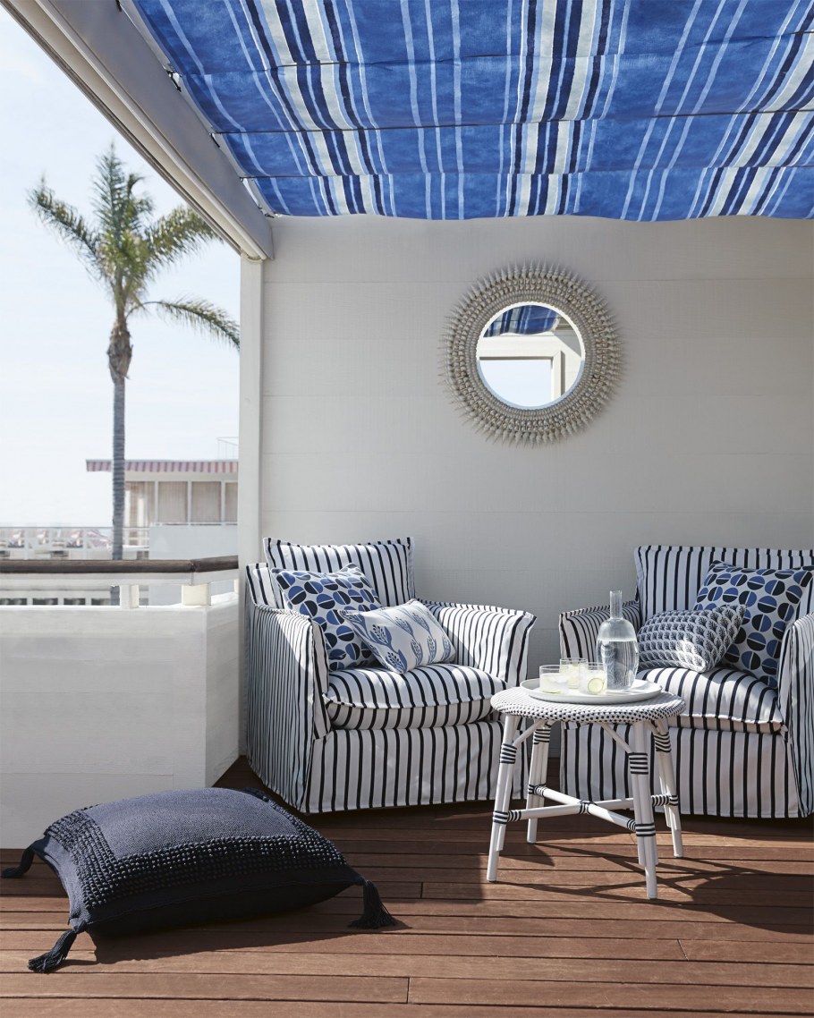 Веранда в морском стиле