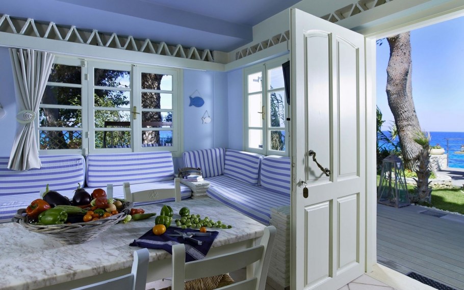 Веранда в морском стиле