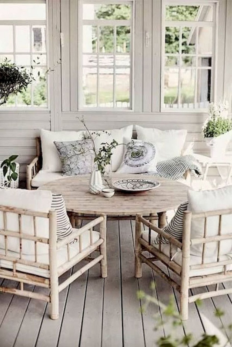 Дача в стиле Скандинавский шебби Шик