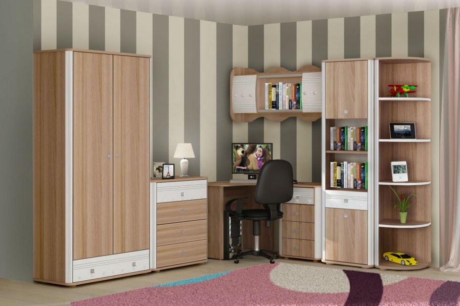 Модульная детская мебель Твист