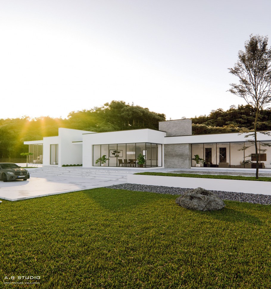 Одноэтажная вилла four leaves