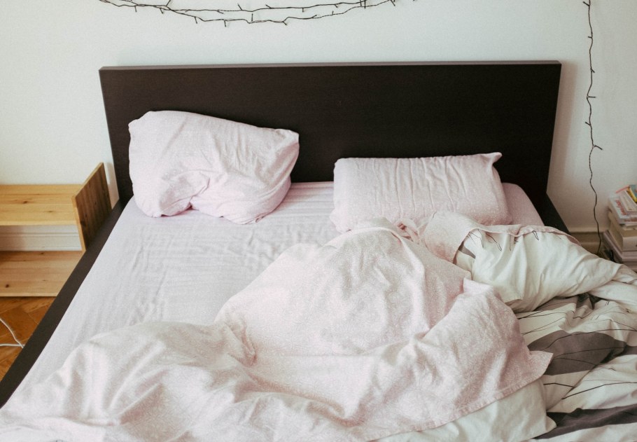 Кровать вид сверху