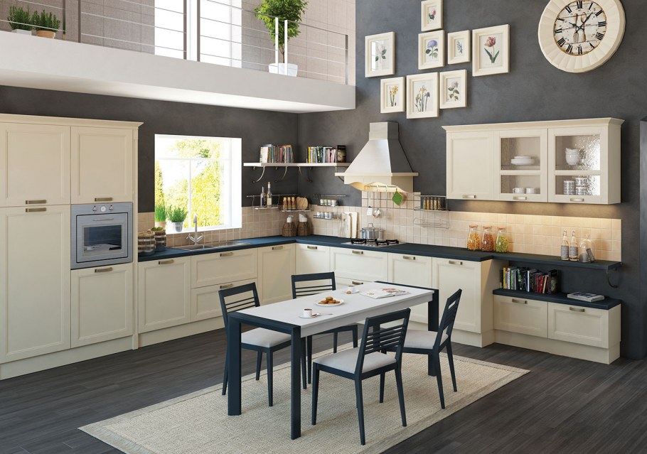 Кухня Леруа Мерлен с посудомоечной машиной