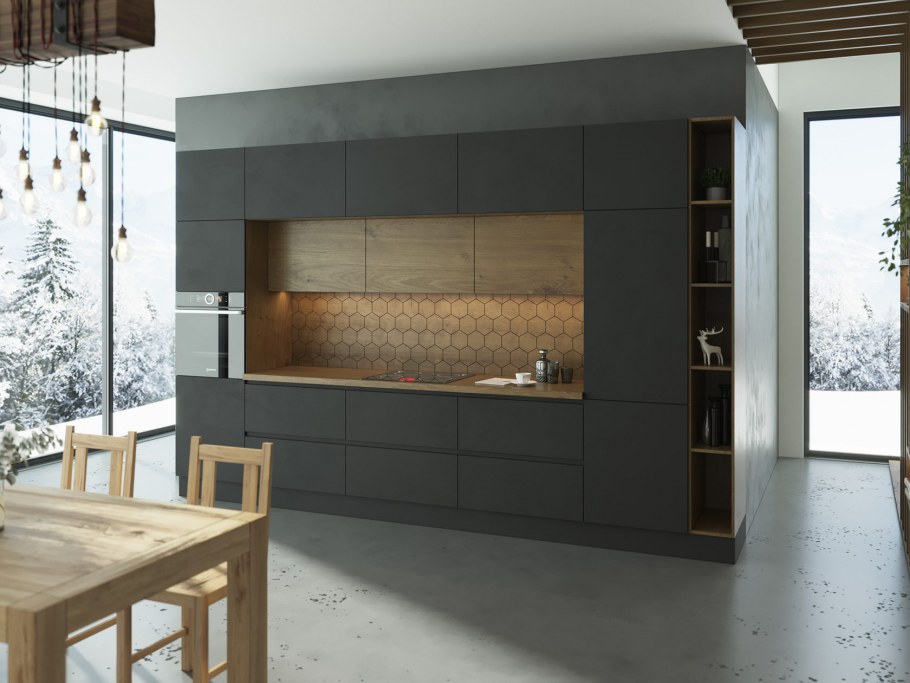 Верона графит фасады