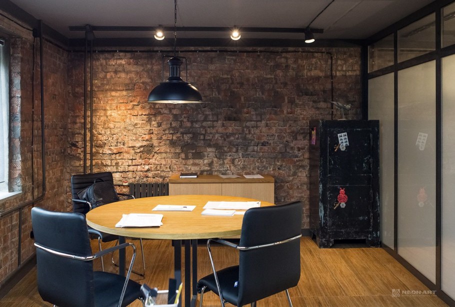Офис в стиле лофт