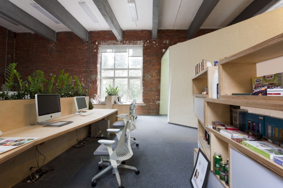 Офис в стиле лофт