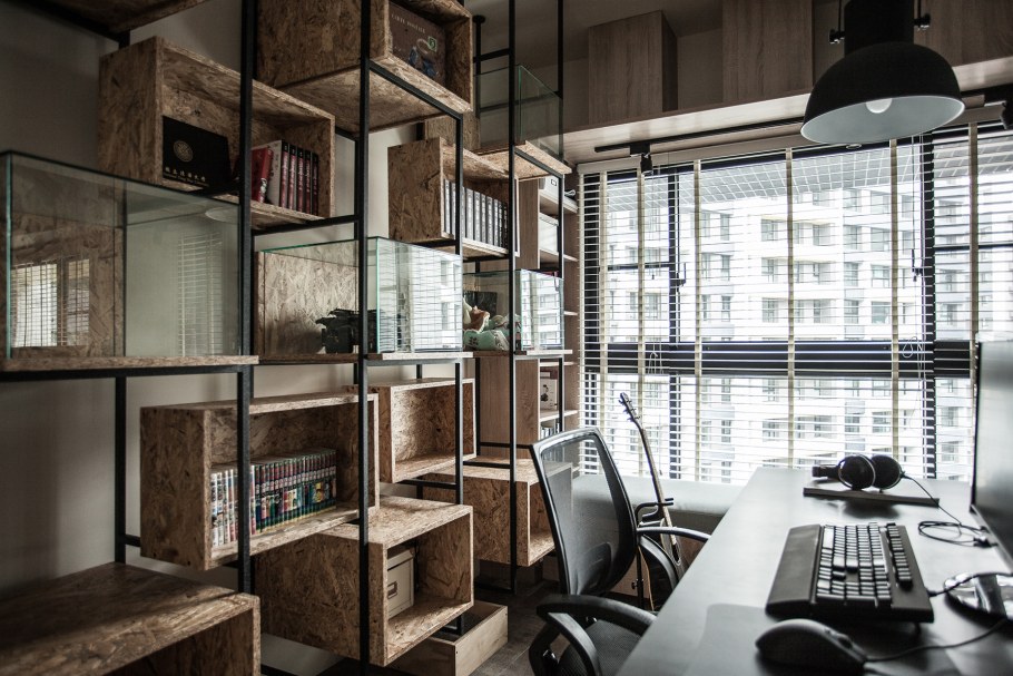 Маленький офис лофт