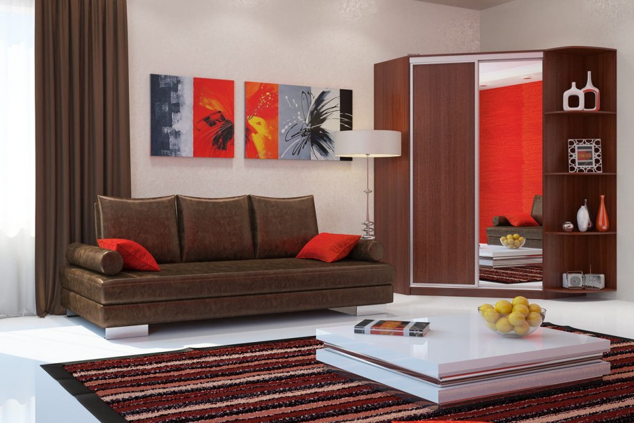 Шкаф-купе Елена угловой (м6)