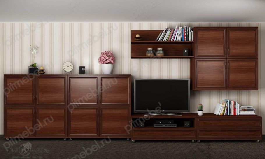 Стенка «Герда» итальянский орех