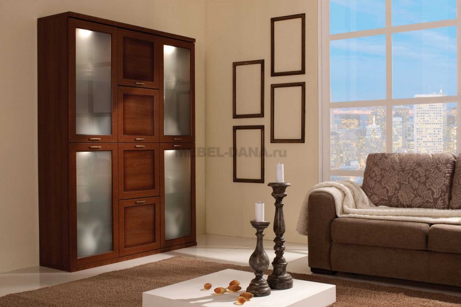 Гостиная итальянский орех