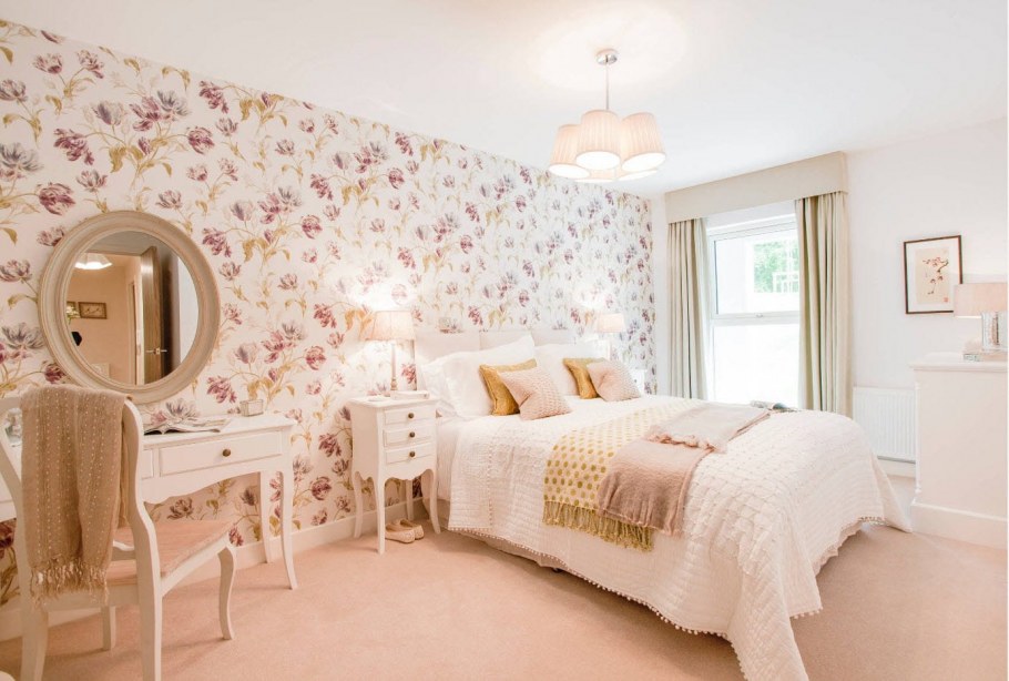 Комната в пастельных тонах