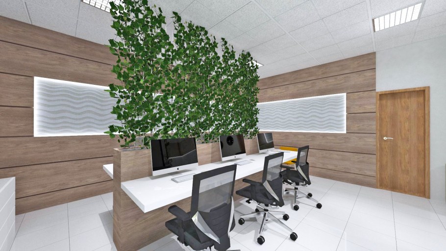 Внутренняя отделка офиса