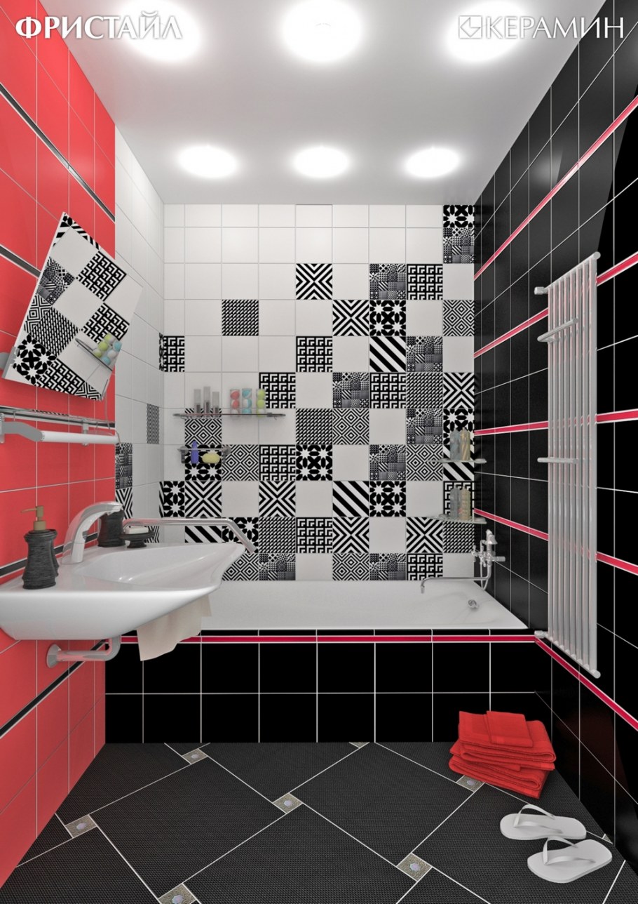 Плитка Керамин фристайл в интерьере