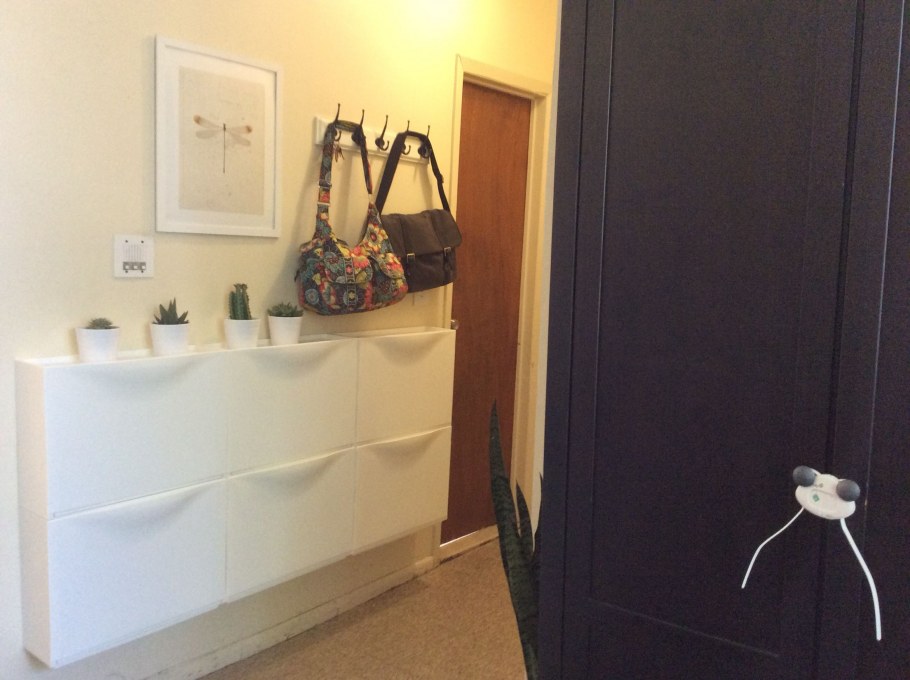 Икеа прихожая ХЕМНЭС белая