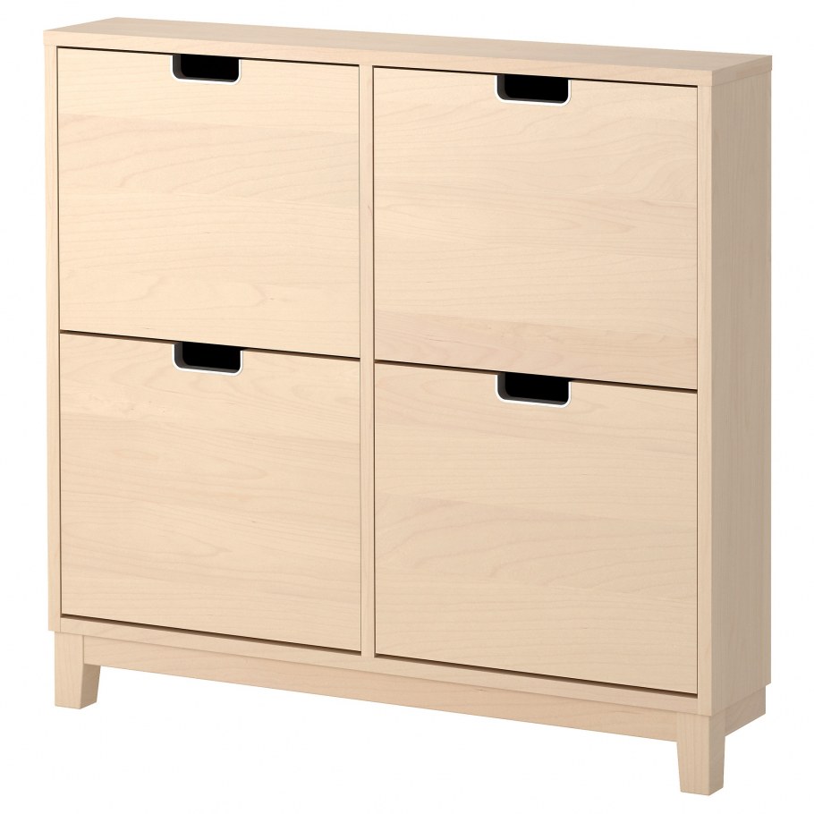 Bissa бисса галошница с 2 отделениями, белый49x93 см