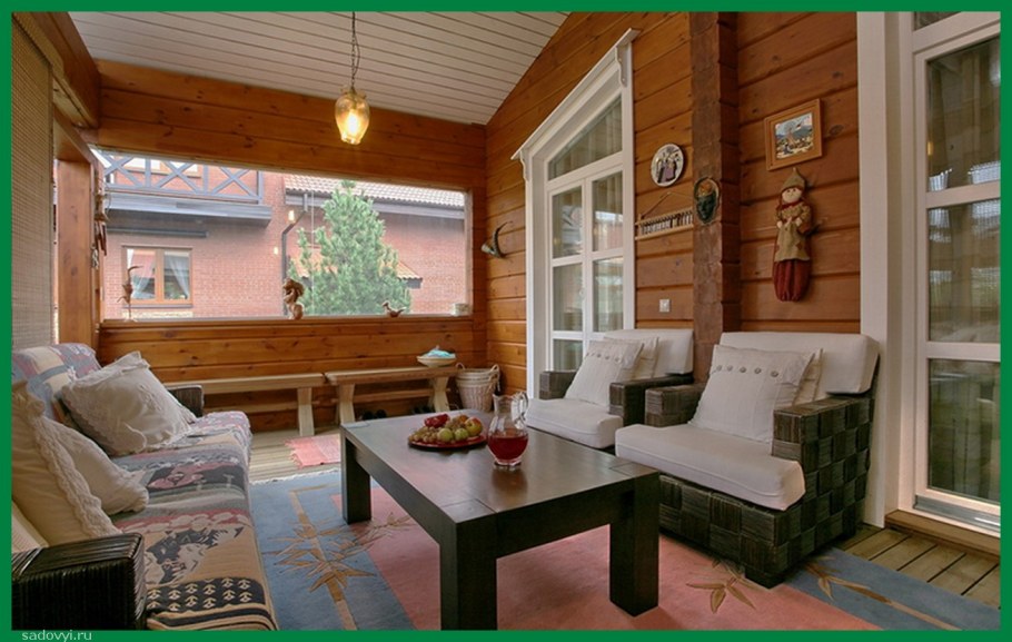Интерьер летнего домика