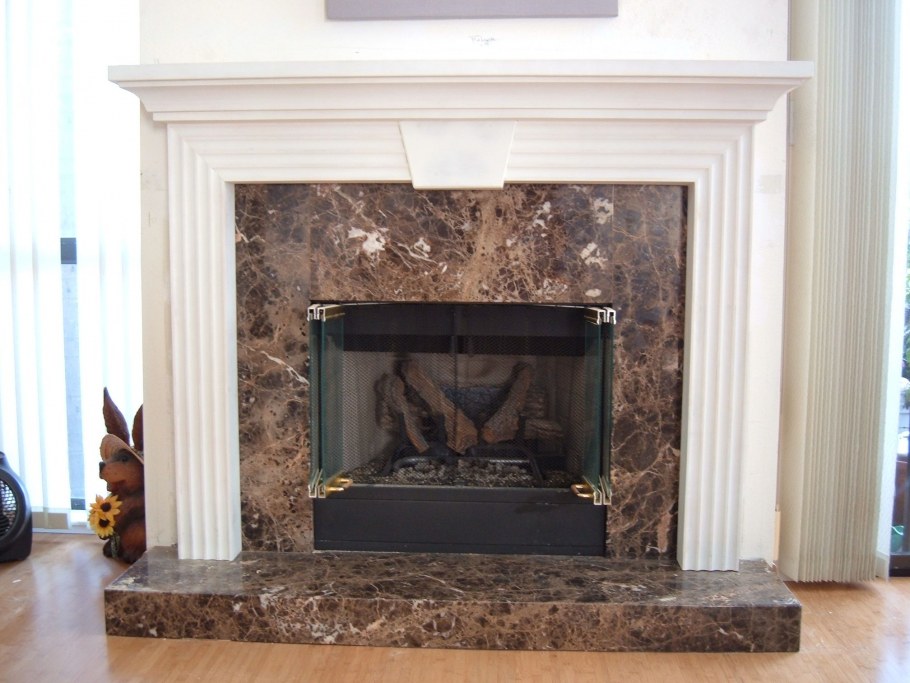 Камин арт деко мрамор