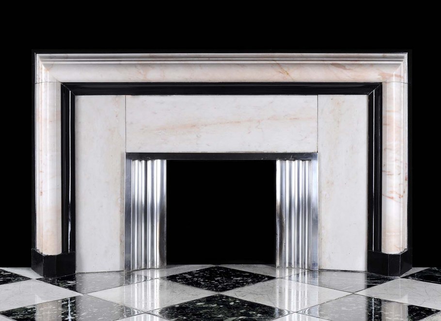 Мраморный камин арт деко