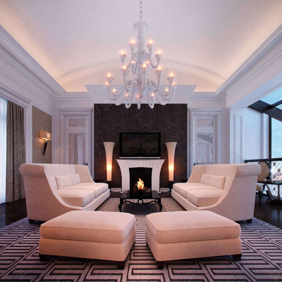 Ар-деко стиль интерьера Нева Тауэрс