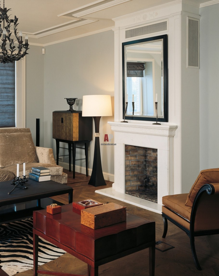 Камин ар деко