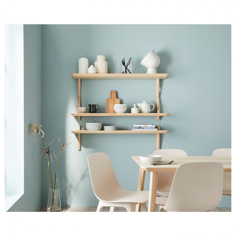 Бургульт полка белый 59x20 см