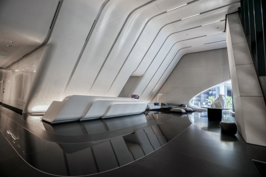 Заха Хадид интерьеры