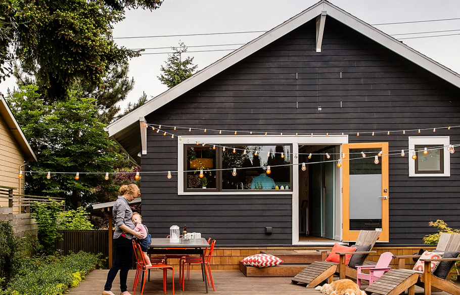 Маленький домик в скандинавском стиле