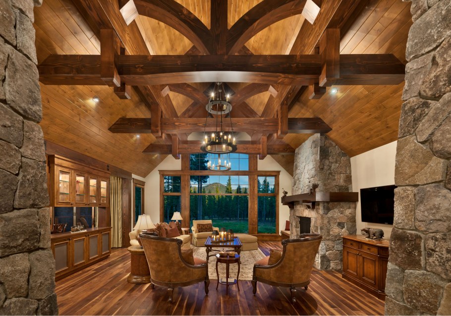 Альпийское Шале интерьер