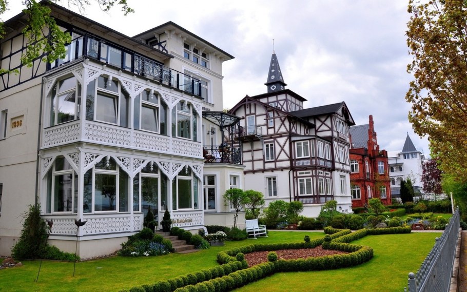 Город Бинц в Германии