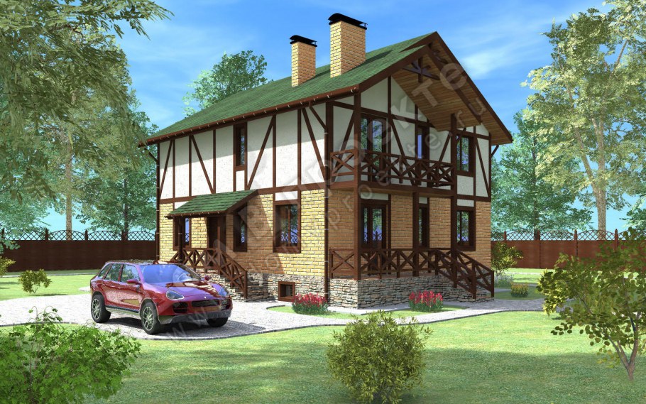 Домик в баварском стиле