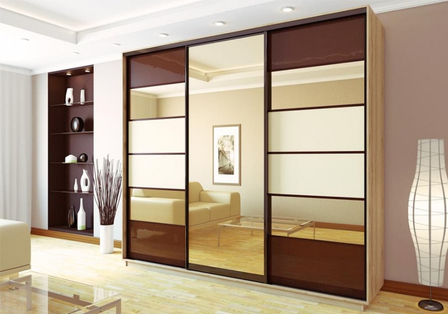 Современные шкафы купе в гостиную