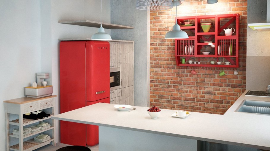 Кухня в стиле лофт