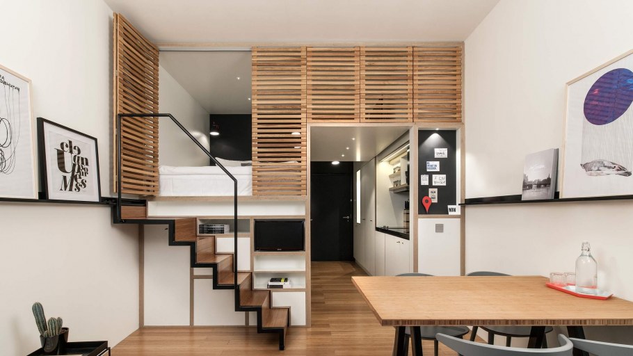 Спальное место на антресоли