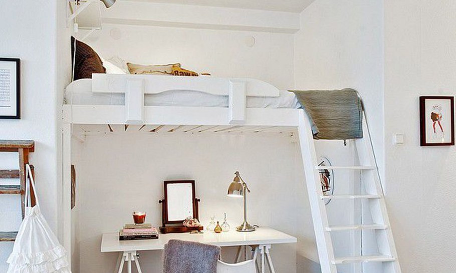 Двухуровневый лофт 60 кв м