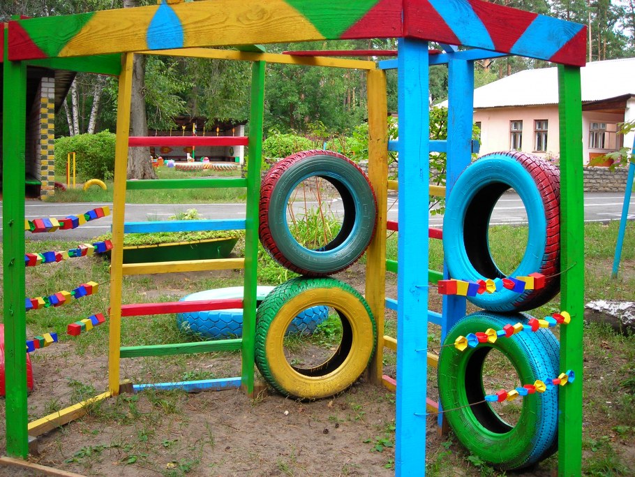 Песочница в детском саду