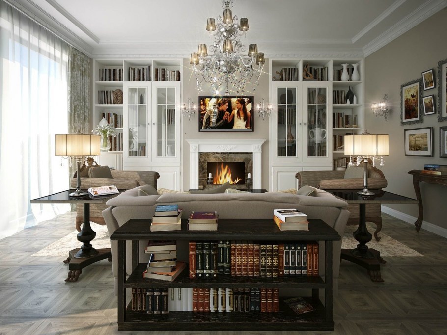 Английская классика в интерьере