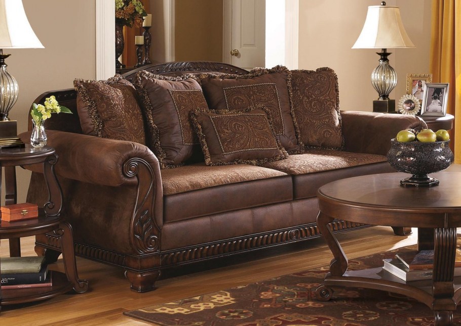 Диван 3-х местный "Bradington - Truffle" Ashley