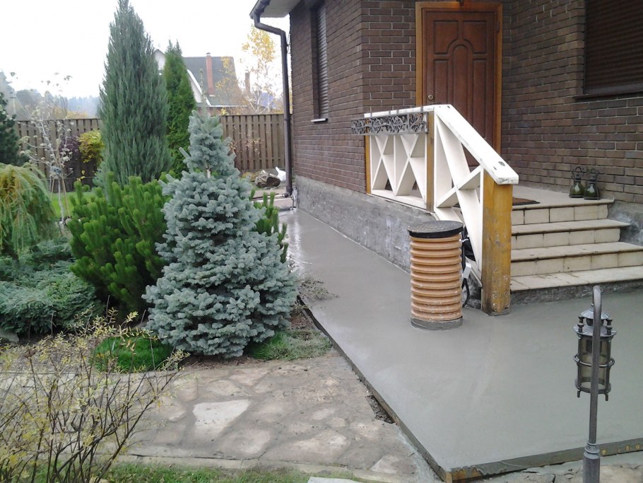 Въездная группа на участок