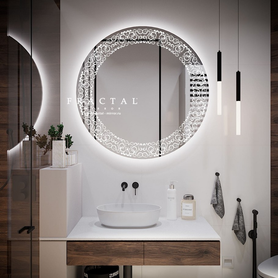 Зеркало с подсветкой в спальню