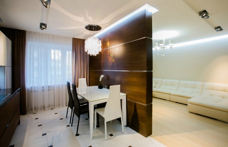 Ззонирование кухнигостинно