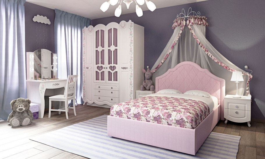 Модульная детская «Розалия» Аквилон