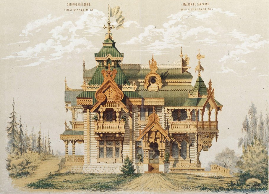 Деревянное зодчество Терем