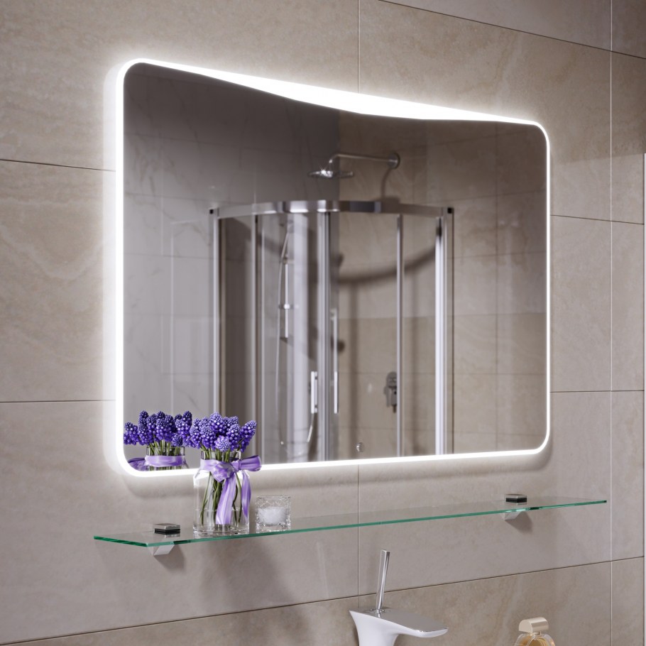Зеркало с подсветкой Alavann teneri 60