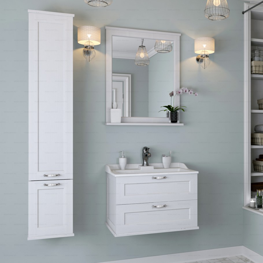 Континент зеркало Delight led 55x100