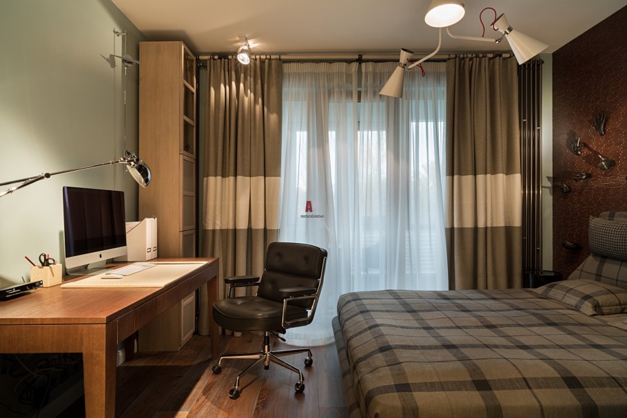 Интерьер гостиной кабинета