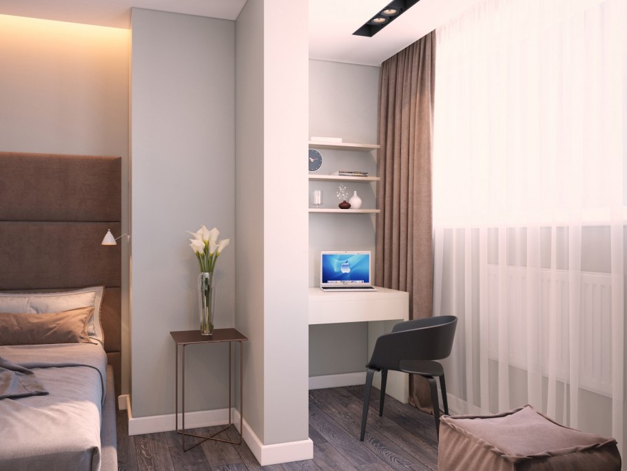 Спальня кабинет